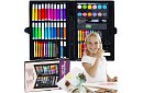 Výtvarná malířská sada v kufru – 86 ks