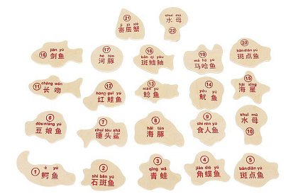 Rybářská hra – lovení na magnet - 25 dílků