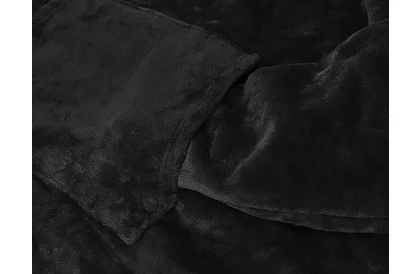 Oversize teplá mikina – černá