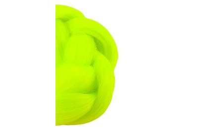Syntetické ombre copánky na vlasy - neonové