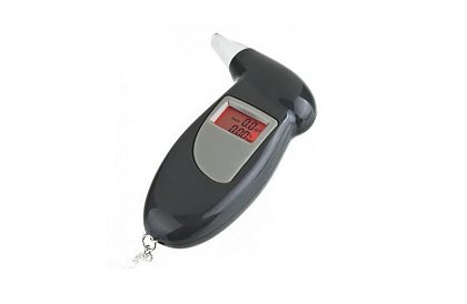 Alkohol tester - Digitální s praktickým kroužkem na klíče.