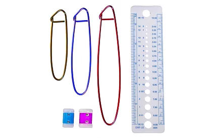 Háčkovací sada – 50 dílný kreativní set v pouzdře