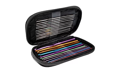 Háčkovací sada – 50 dílný kreativní set v pouzdře