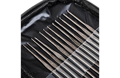 Háčkovací sada – 50 dílný kreativní set v pouzdře