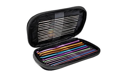 Háčkovací sada – 50 dílný kreativní set v pouzdře