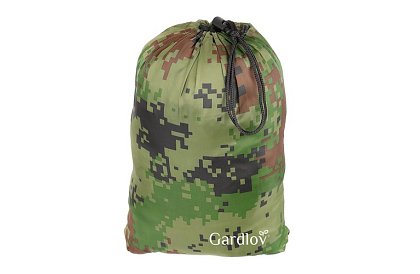 Turistická houpací síť Santiago Army 260x140 cm s moskytiérou