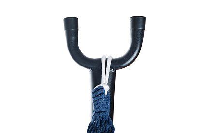 Zahradní houpací síť 200 × 150 cm s rámem