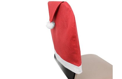 Vánoční sada potahů na židle 6 ks + ubrus