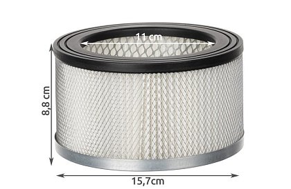 Žáruvzdorný  HEPA filtr pro vysavač popela