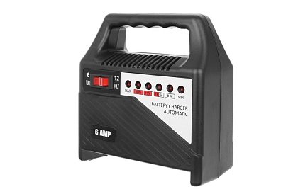 Nabíječka baterií 6-12V / 6A – nabíječka autobaterií