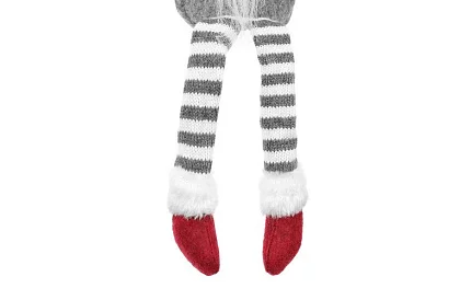 Sedící skřítek – šedý elf 50 cm