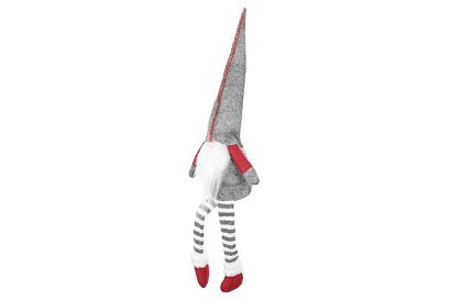 Sedící skřítek – šedý elf 50 cm