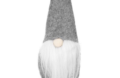 Stojící skřítek – šedý elf 30 cm