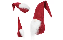 Stojící skřítek – červený elf 30 cm