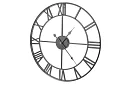 Retro nástěnné hodiny - černé
