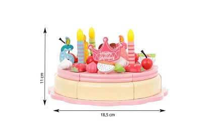 Dřevěný narozeninový dort – kreativní sada