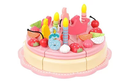 Dřevěný narozeninový dort – kreativní sada