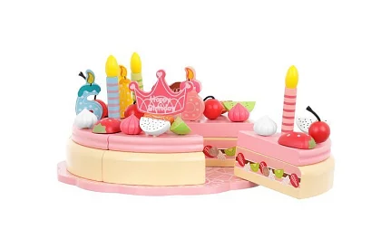 Dřevěný narozeninový dort – kreativní sada