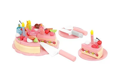 Dřevěný narozeninový dort – kreativní sada