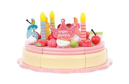 Dřevěný narozeninový dort – kreativní sada