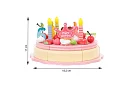 Dřevěný narozeninový dort – kreativní sada