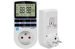 Digitální spínací hodiny – časovač zapnutí/vypnutí