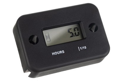 Digitální motohodiny – počítadlo provozních hodin