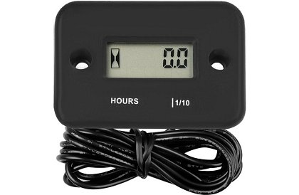 Digitální motohodiny – počítadlo provozních hodin