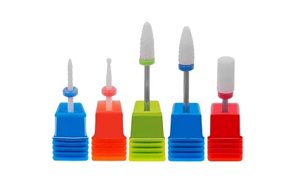 Sada 5 keramických nastrčných pilníků - fréz