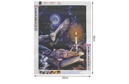 Diamantové malování 5D – Sova