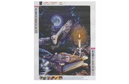 Diamantové malování 5D – Sova