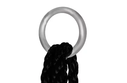 Houpačka - čapí hnízdo černá - 100 cm / 150 kg