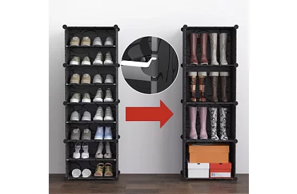 Modulární botník - pojme až 12 párů bot