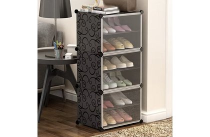 Modulární botník - pojme až 12 párů bot