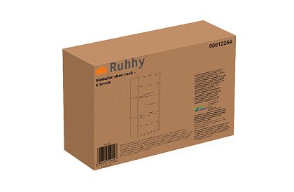 Modulární botník - pojme až 12 párů bot