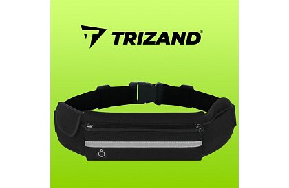 Turistická ledvinka na drobnosti - černá