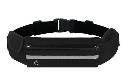 Turistická ledvinka na drobnosti - černá