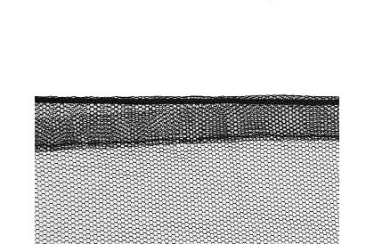 Moskytiéra na zahradní slunečník 300 cm - černá