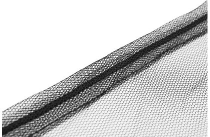 Moskytiéra na zahradní slunečník 300 cm - černá