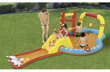 Nafukovací vodní hřiště 435x213x117cm - Bestway 53068