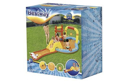 Nafukovací vodní hřiště 435x213x117cm - Bestway 53068