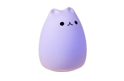 LED dětská noční lampička – kočka