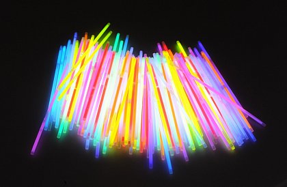 Svítící tyčinky Lightstick - 100 ks