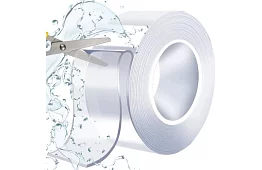 Transparentní oboustranná samolepící páska – 3 m