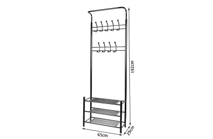 Předsíňová stěna – botník s věšákem