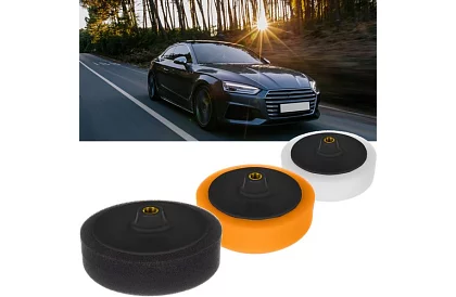 Leštící houby na auto 145 mm - sada 3 kusů