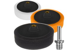 Leštící houby na auto 145 mm - sada 3 kusů