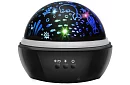 LED noční lampa s projektorem obrázků - černá