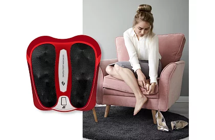 Masážní přístroj na nohy s vyhříváním