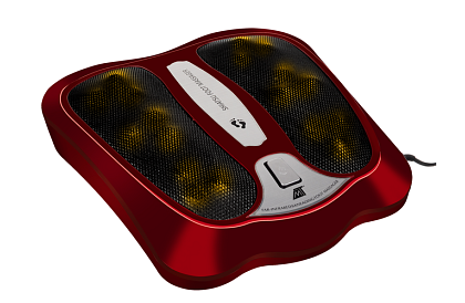 Masážní přístroj na nohy s vyhříváním